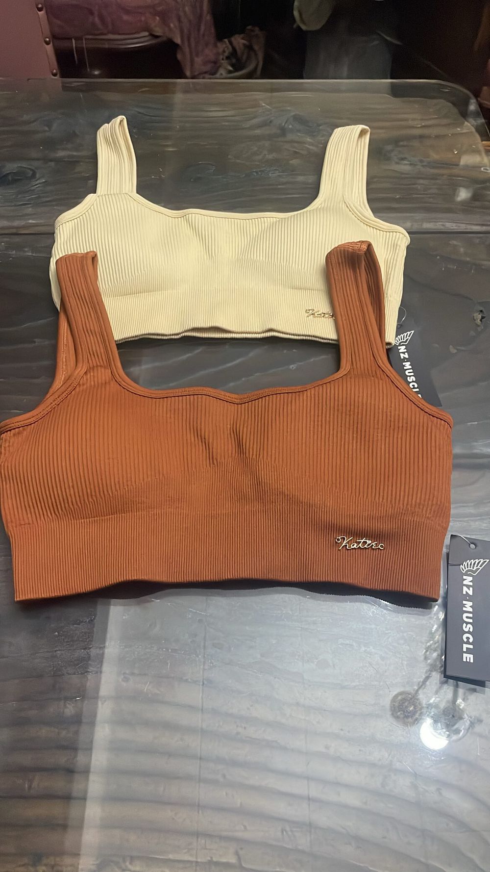 NZ Muscle Ribbed Sports Bra