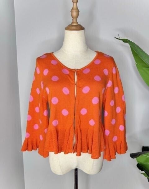Cooper by Trelise Orange Pink Cardigan