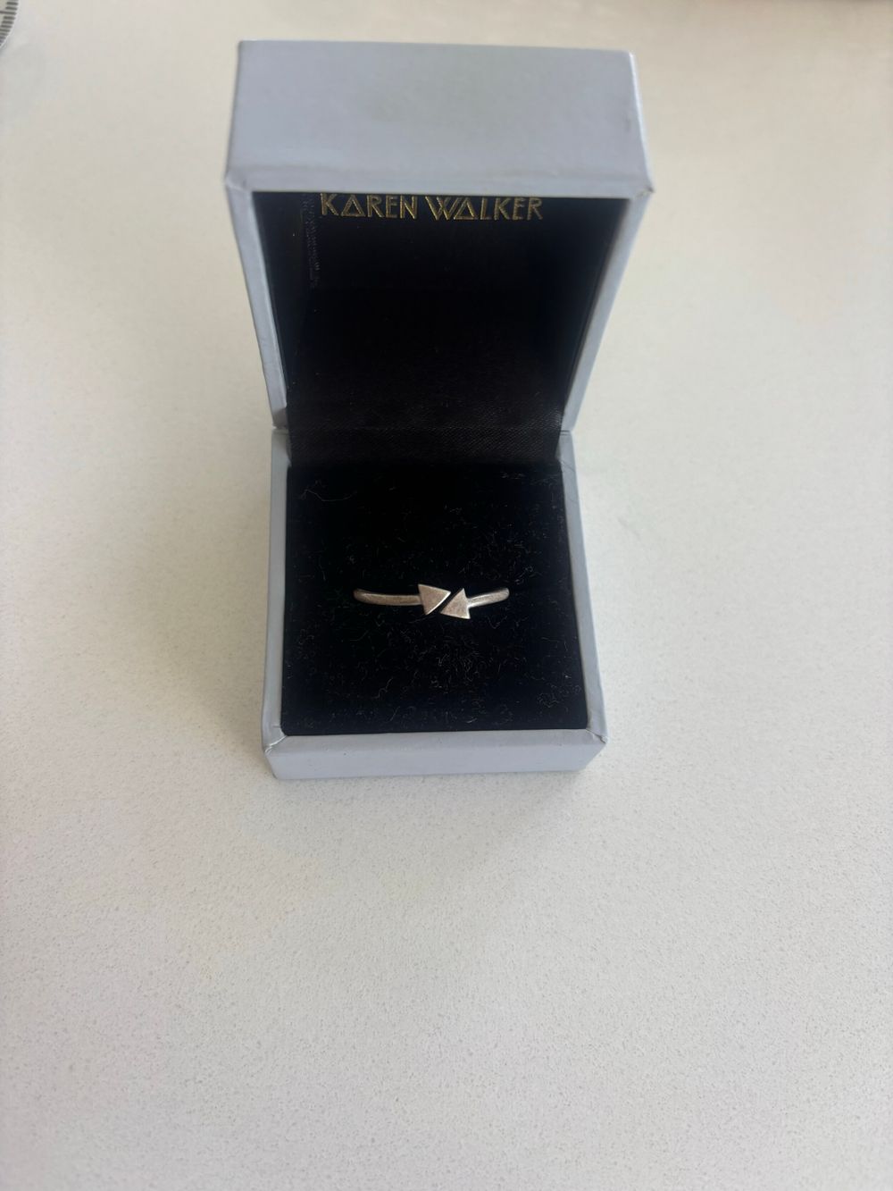 Karen Walker Silver Ring