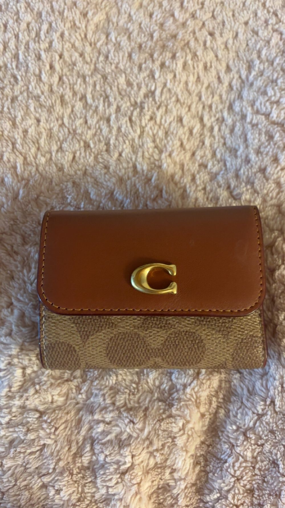 Coach Brown Signature Wallet