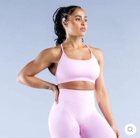 Dyfne Pink Activewear Bra