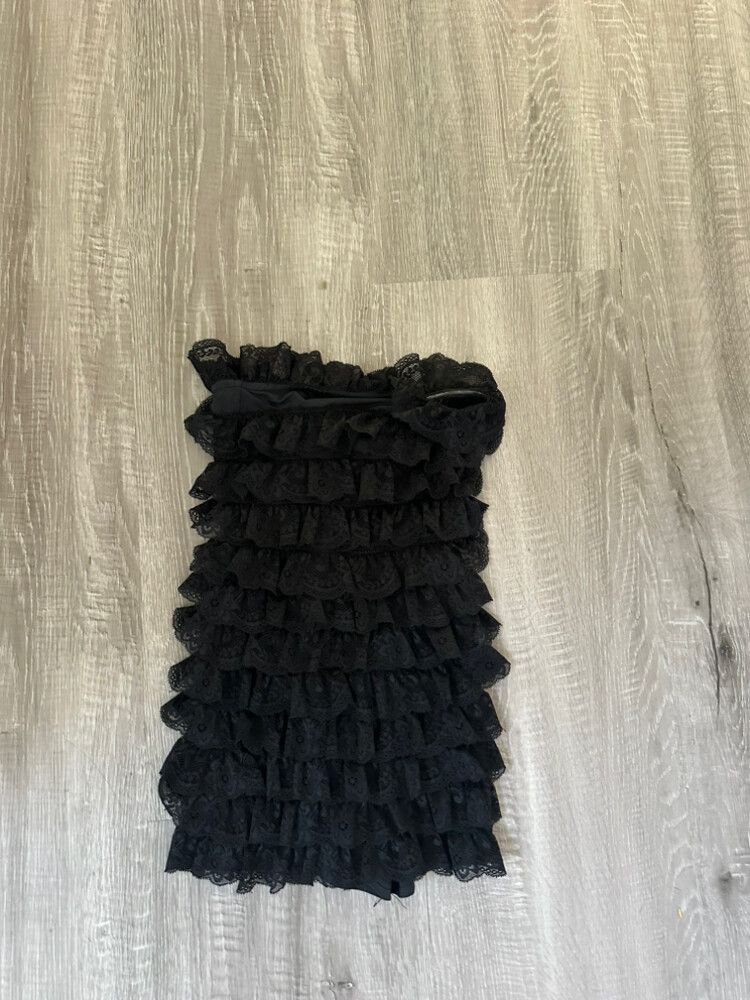 White Fox Black Playsuit