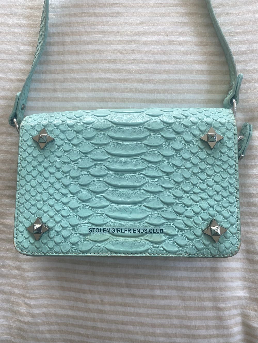 Stolen Girlfriends Club Blue Crossbody Bag