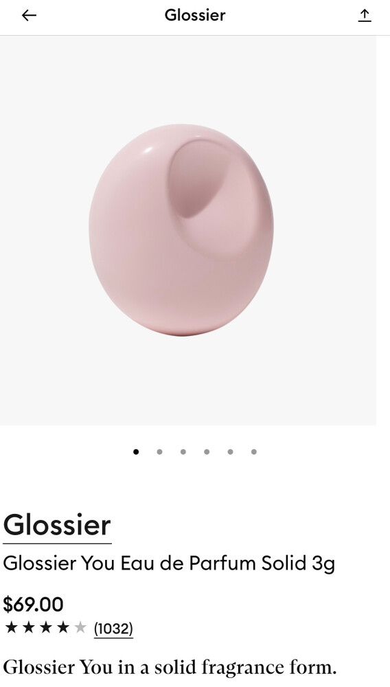 Glossier You Solid Perfume