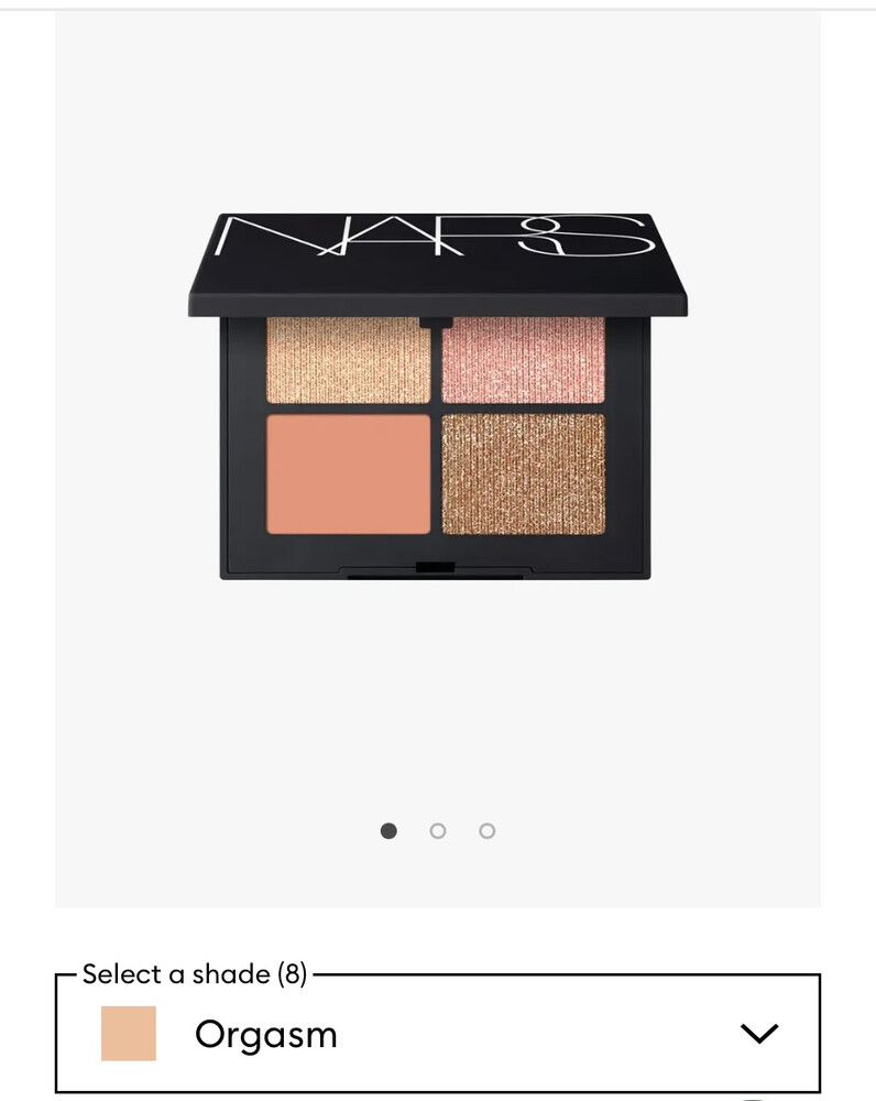 NARS Quad Eyeshadow Orgasm