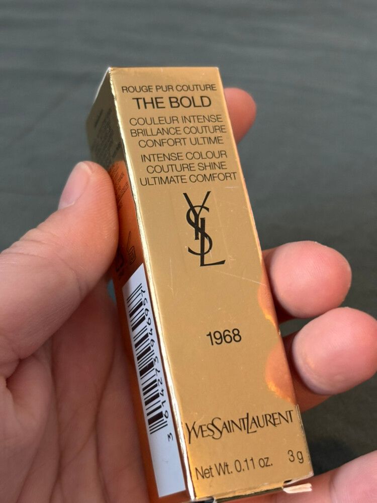 YSL Rouge Pur Couture The Bold Lipstick / 1968 Nude Statement