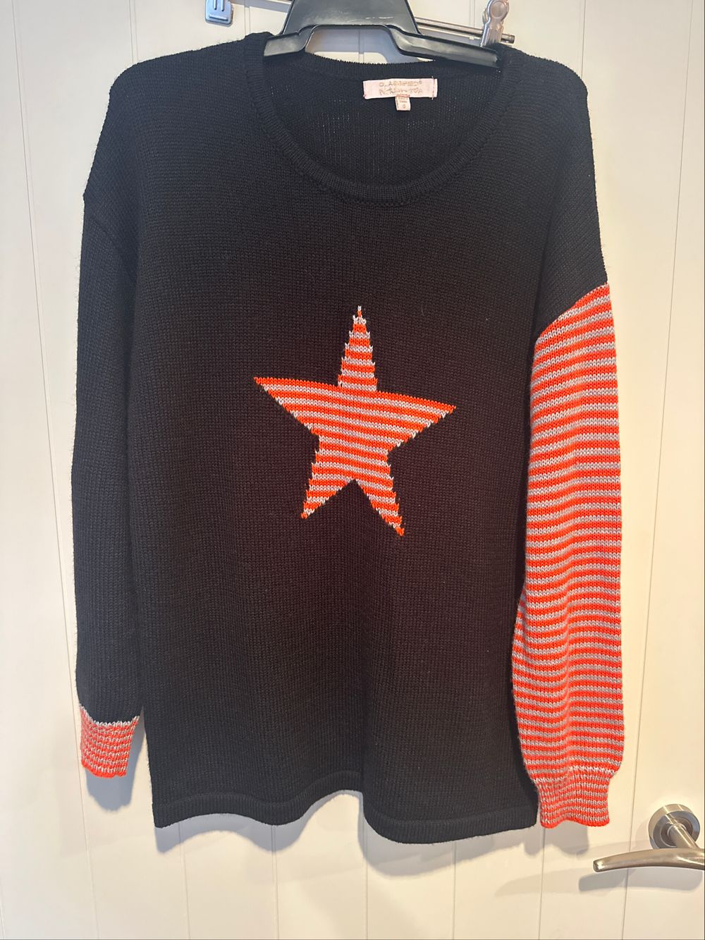 Black Jumper with Star