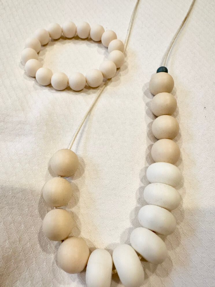 Mummy necklace and bracelet