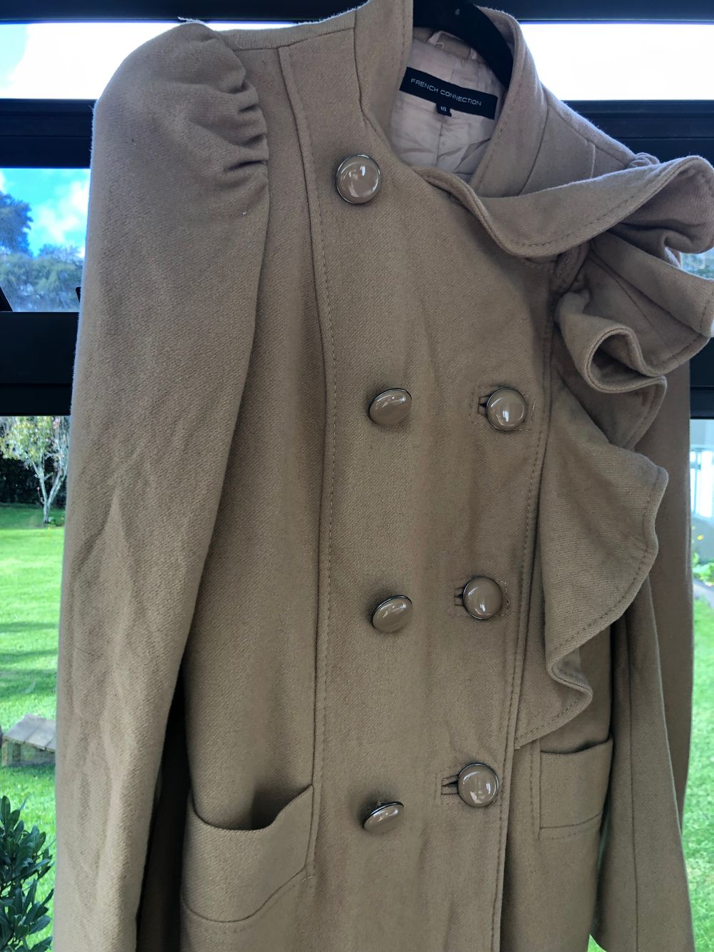 Virgin wool coat