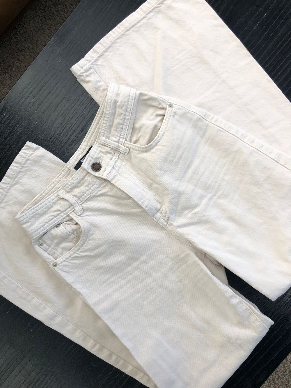 Wide leg jeans
