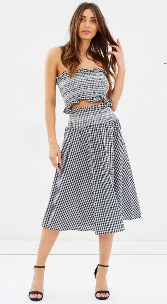 Lioness Du Monde Gingham 2 Piece Set