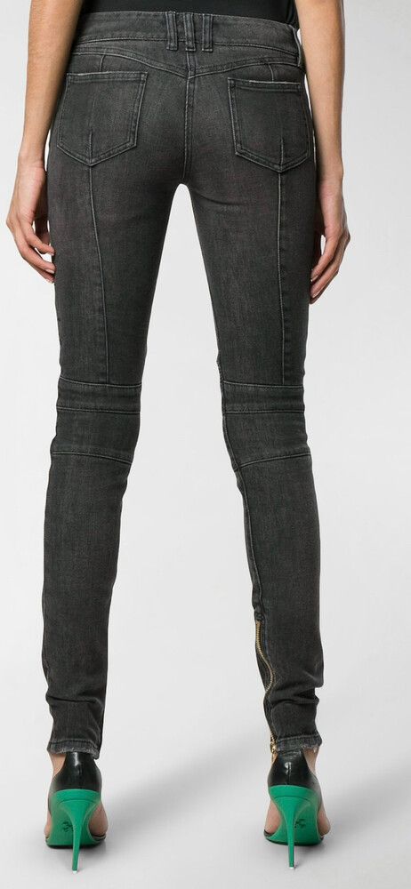 Balmain Skinny Biker Jeans