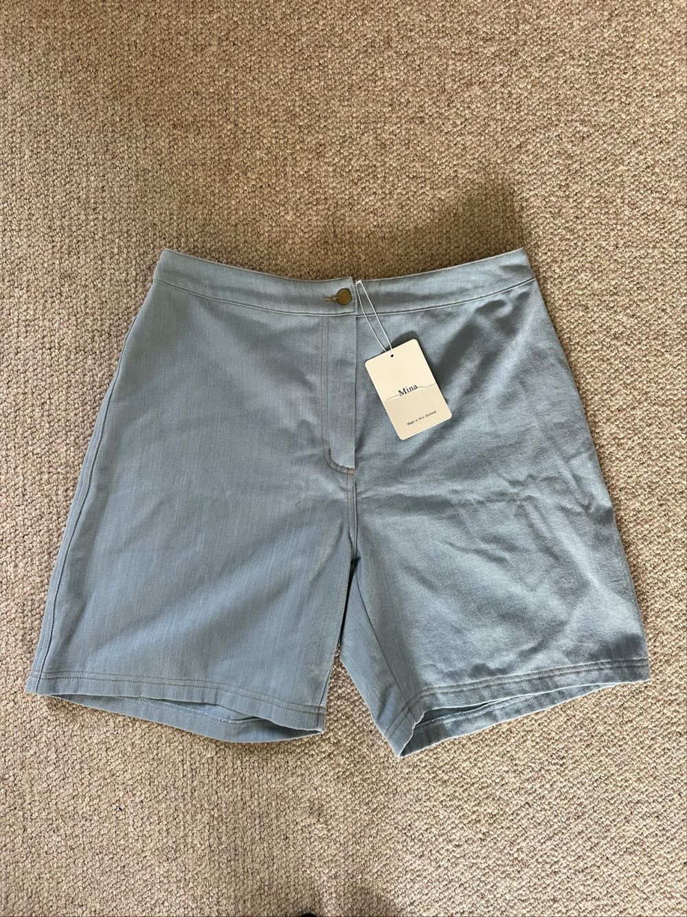 Mali Blue Denim Shorts