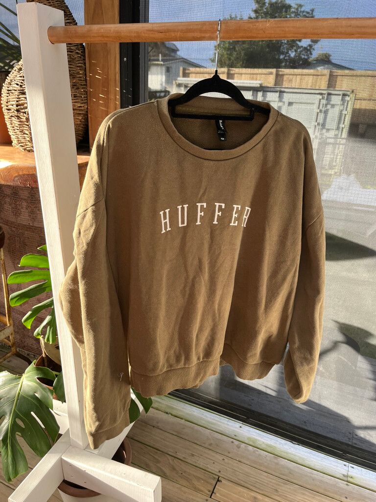 Huffer Khaki Sweatshirt