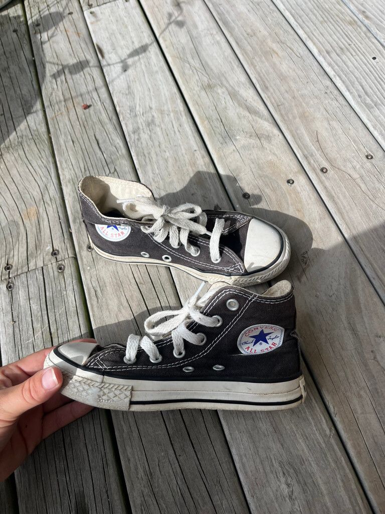 Converse Black Sneakers Size 12