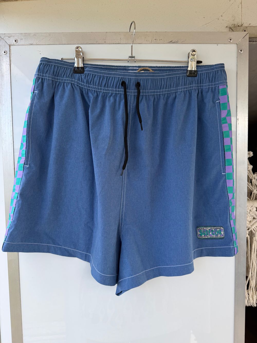 Salty Shreds Blue Board Shorts
