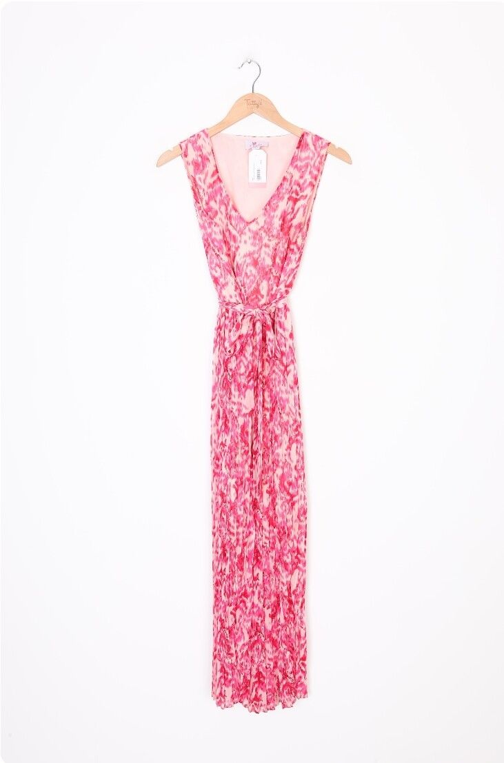 Pink Printed Dress