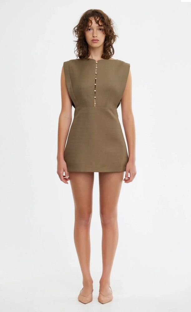 acler green mini dress Farm Rio Women's Bright Yard Mini Dress – Saint Bernard