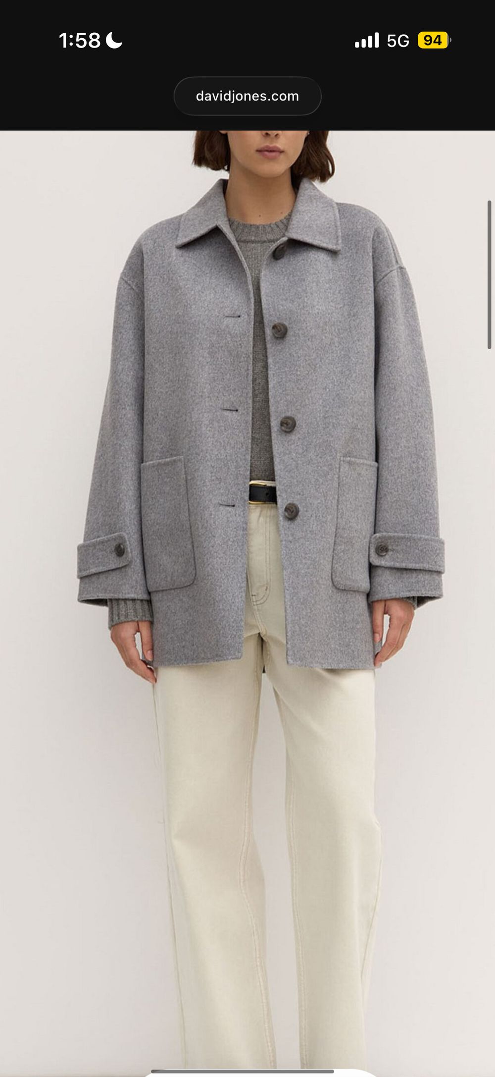 Assembly Label Pierra Shacket