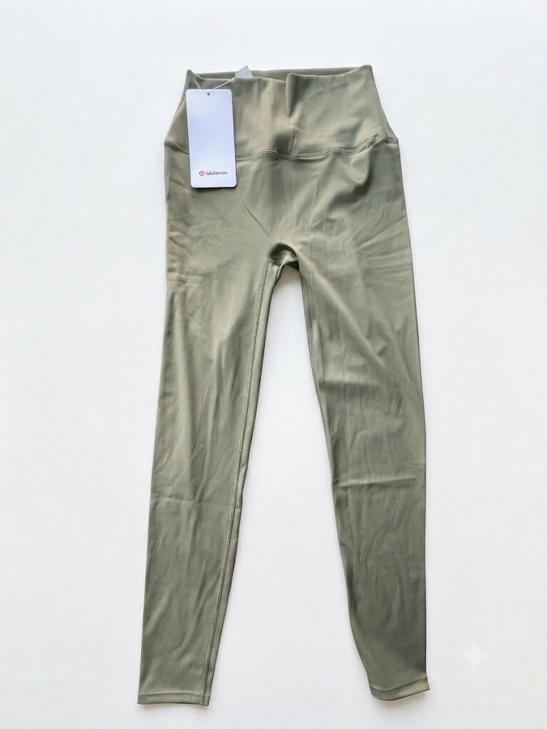 Lululemon High rise Align Leggings in Sage