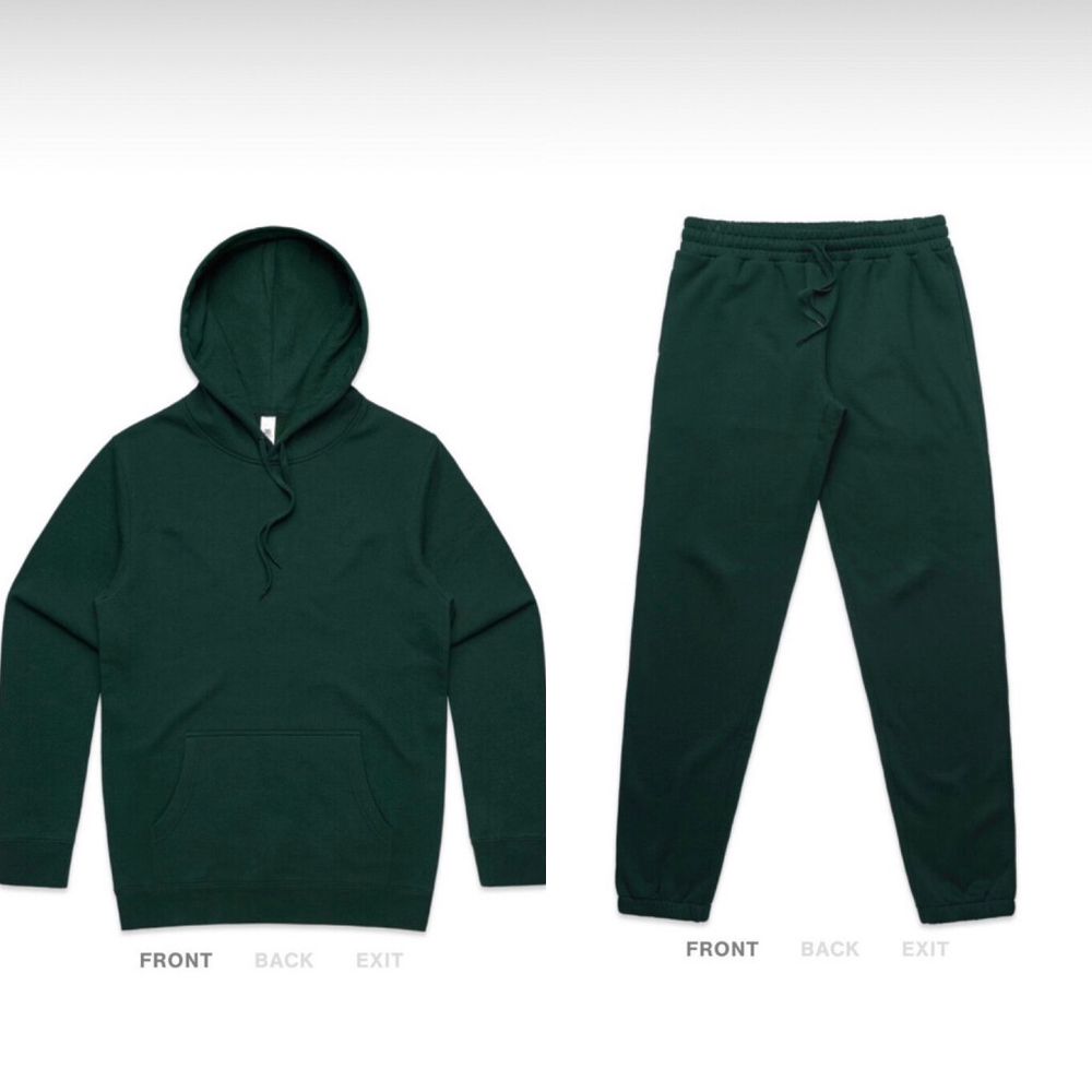 Pine Green Stencil Tracksuit