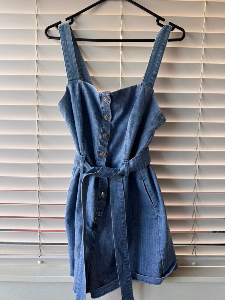 la vie rebecca taylor denim dress Drapey Cut-Out in Forget Me Not – Order Of Style Promenade dress - American Rebecca Taylor neckline:High Neck Size:Petite-XXL
