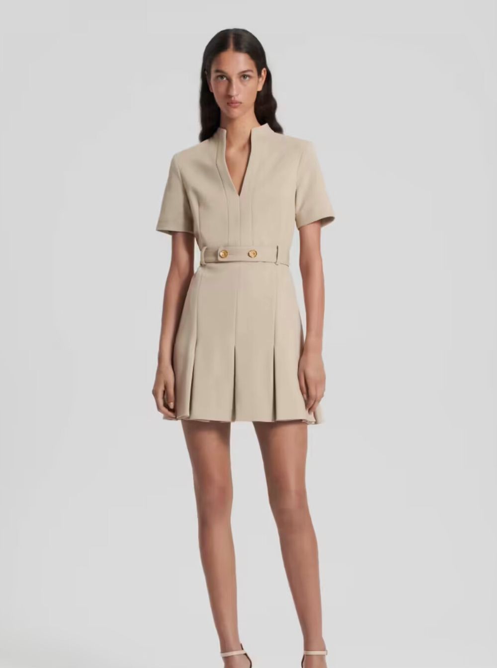 scanlan theodore mini dress Scanlan Theodore Cotton strappy mini dress Size 6
