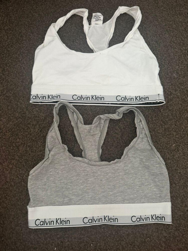 Calvin Klein soft cup bras x 2