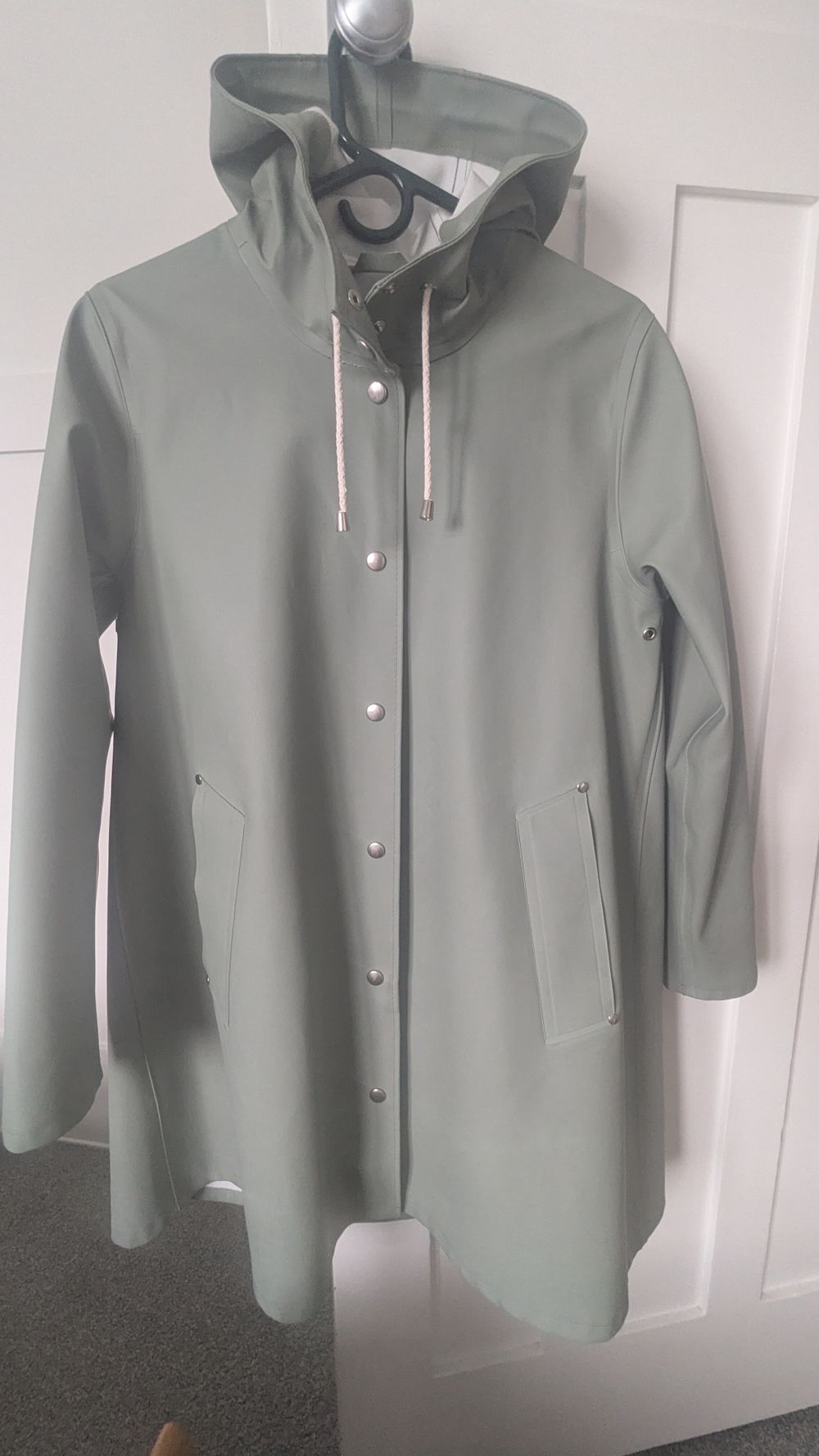 Stutterheim Green Raincoat Size S