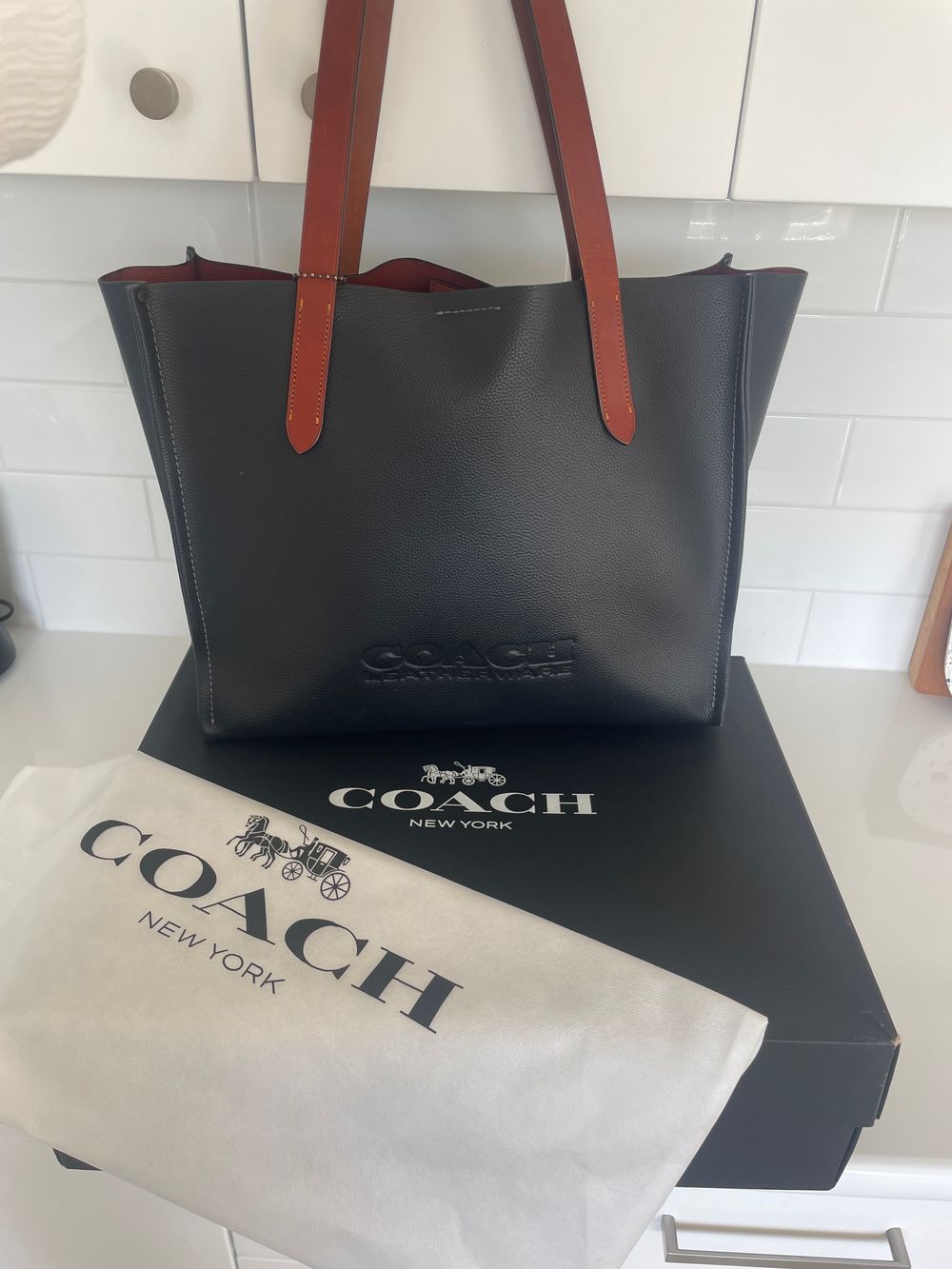 Large Coach Relay Tote