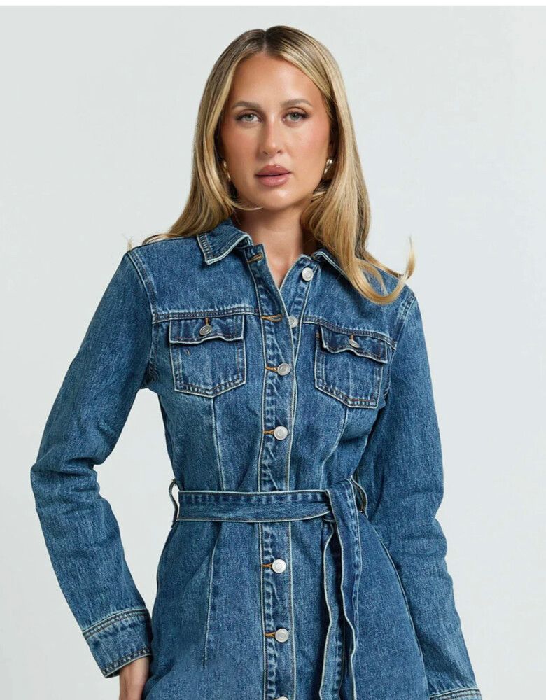Denim Mini Dress