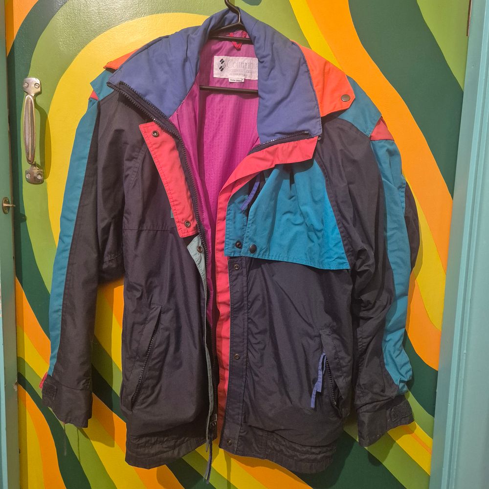 Retro Columbia Colour Block Jacket