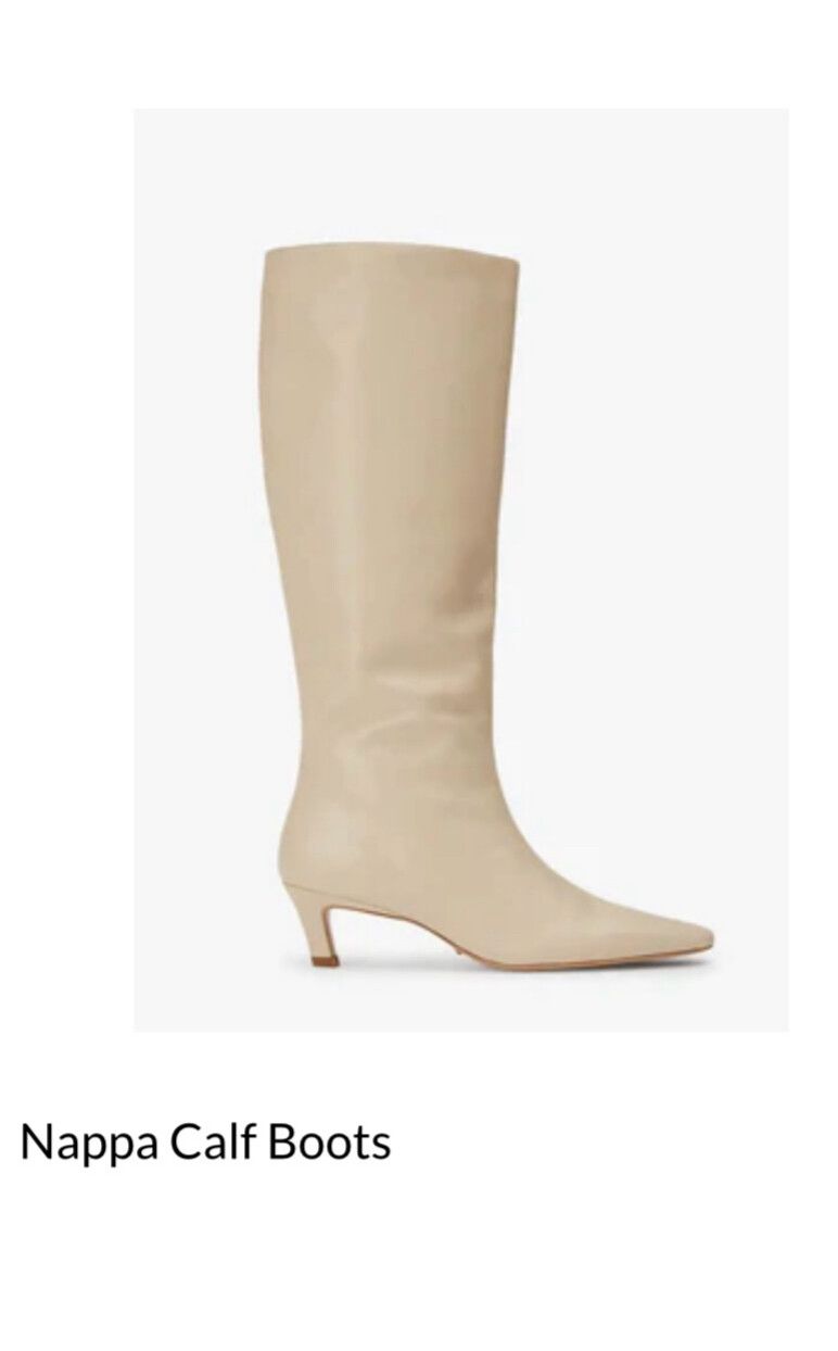 Tony Bianco Vixon Vanilla Nappa Calf Boots - Size 7