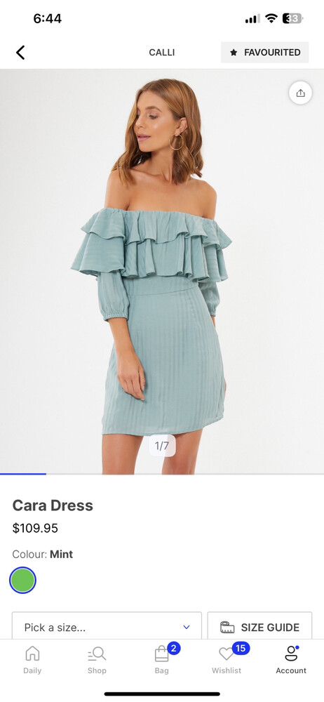 Mint Green Dress From Calli