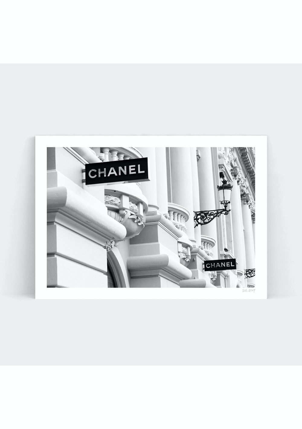 Brand New A3 Sized Wall Art/ Print Chanel Store Logo