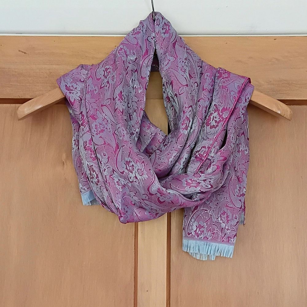 Silk Paisley Scarf