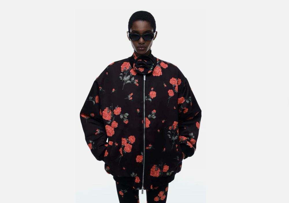 Magda Butrym x H&M Reversible Oversized Bomber Jacket RARE Sold out Collab | Size Oversized S - L