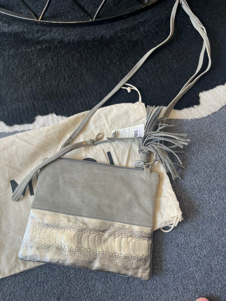 MOOI Natalie Grey/Silver bag