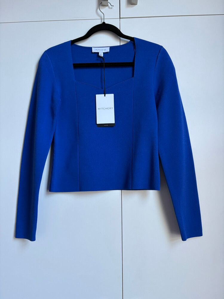 Witchery Blue Top Bnwt