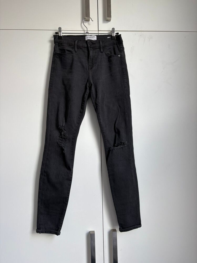 Frame Le High Straight Jeans