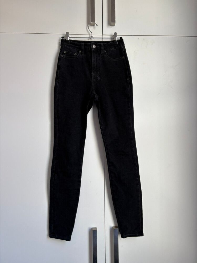 Ksubi Hi Wasted Nior Black Jeans