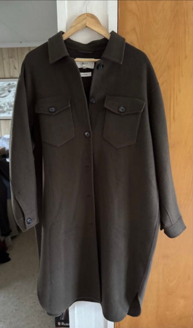 COAT - HAND FINISHED - WOOL BLEND