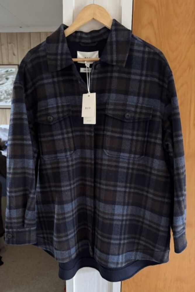 MAX - WOOL BLEND - NADINE CHECK COAT