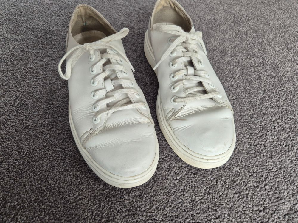Dr Martens White Sneakers