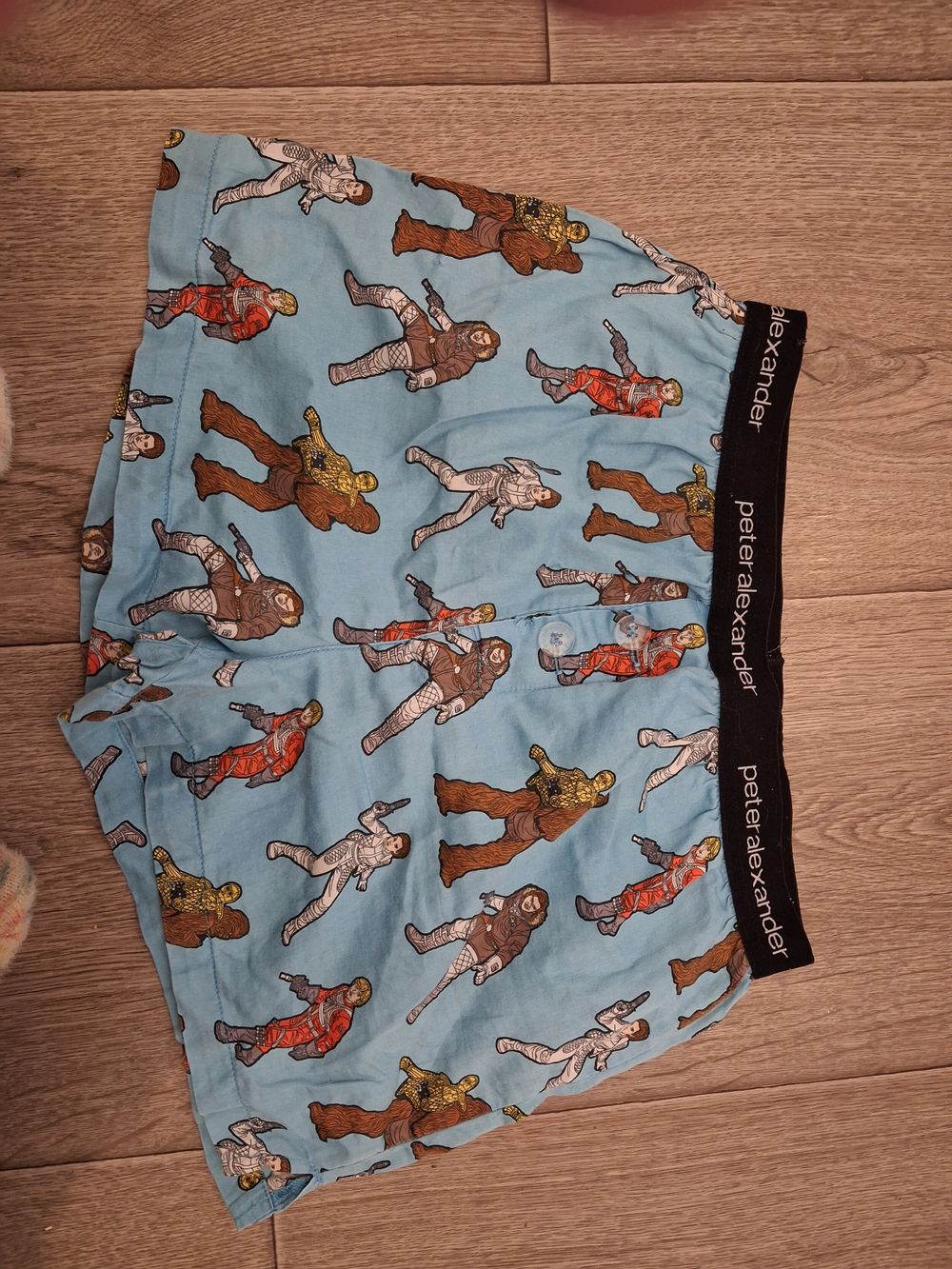 Peter Alexander Blue Printed Boxer Shorts