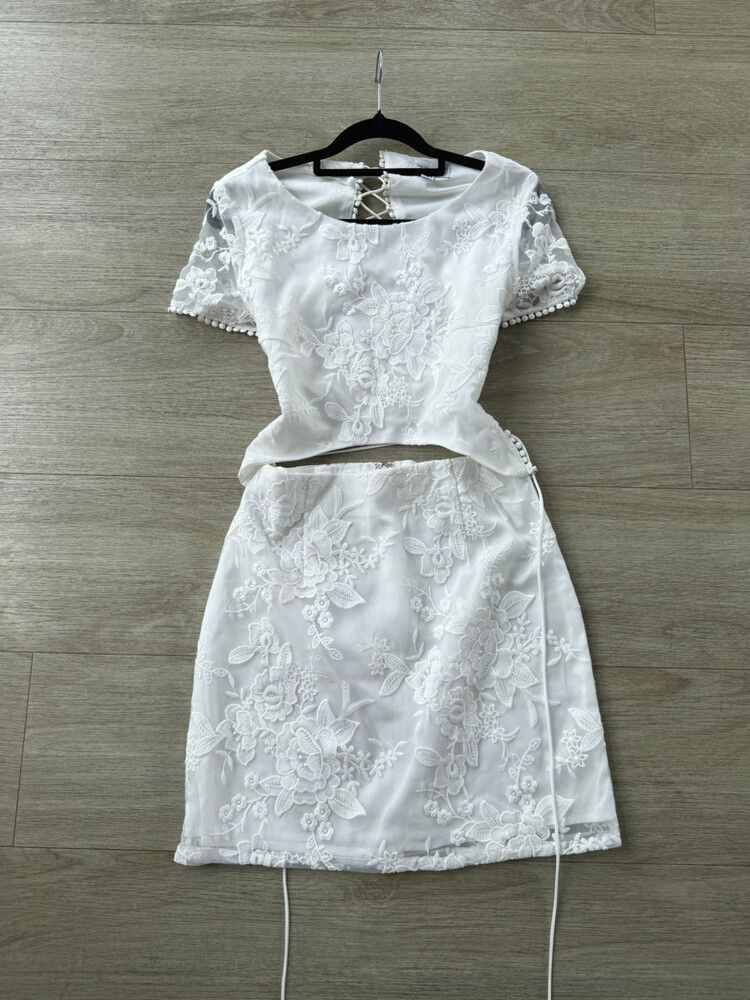 chinese dress ladies Two Sisters Bridget Dress - White