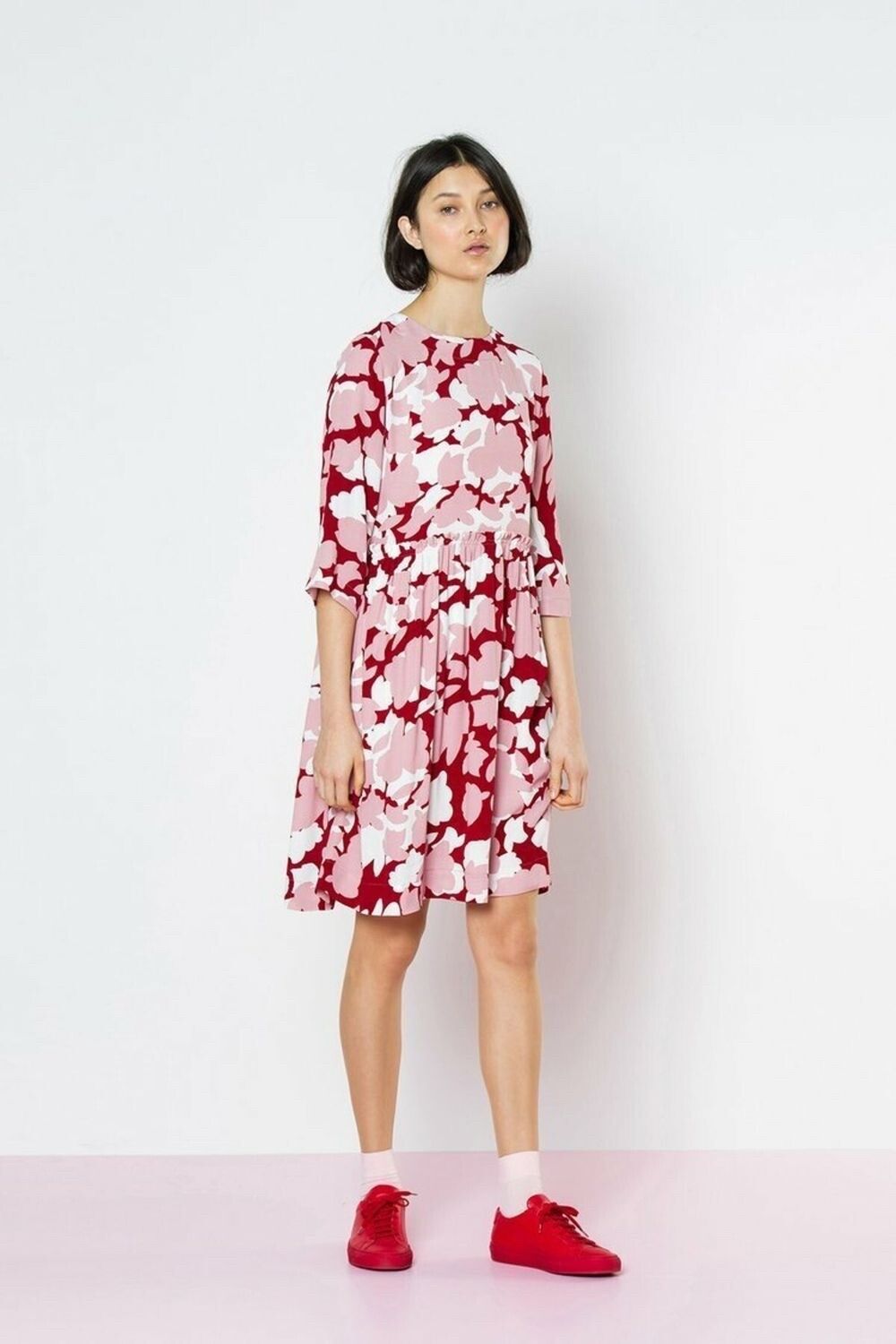 Superb Twenty Seven Names Floral Print ‘Zadie’ Gather Dress $599