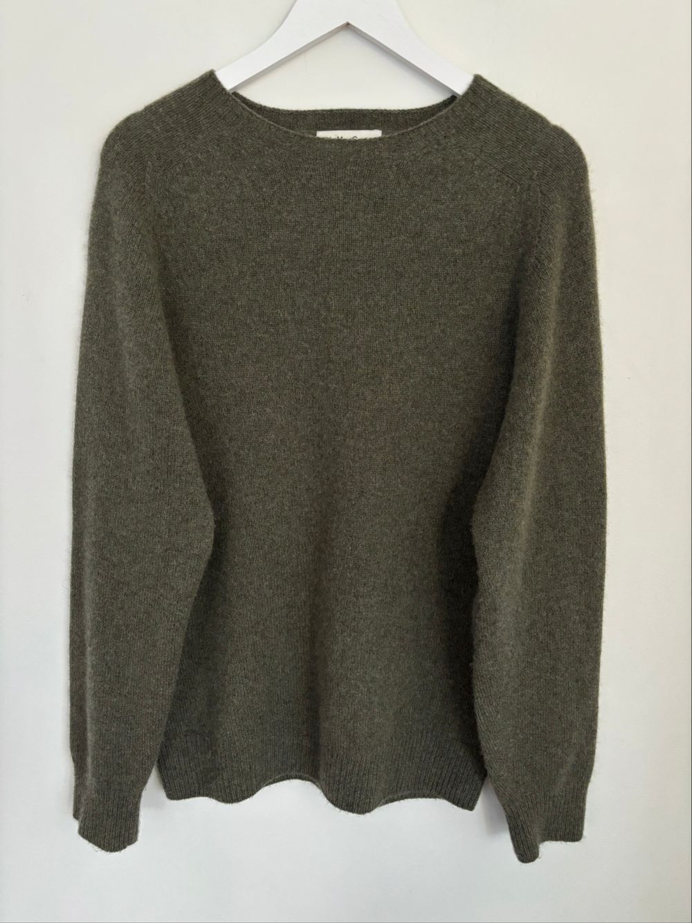 Stunning You Must Create YMC London Scottish Cashmere & Merino Wool Jumper $850