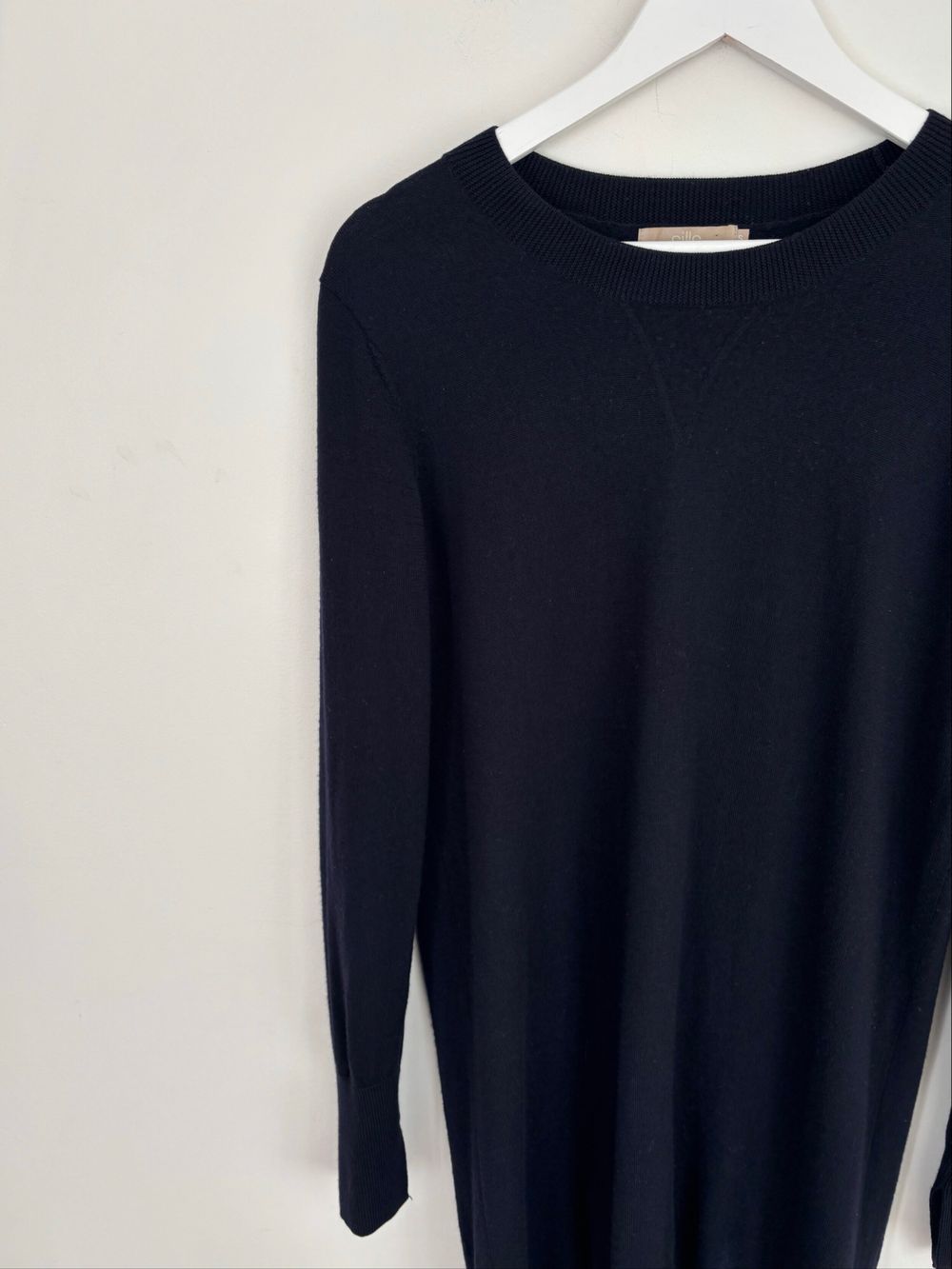 Beautiful Sills Pure Merino Tunic Knit Jumper $359