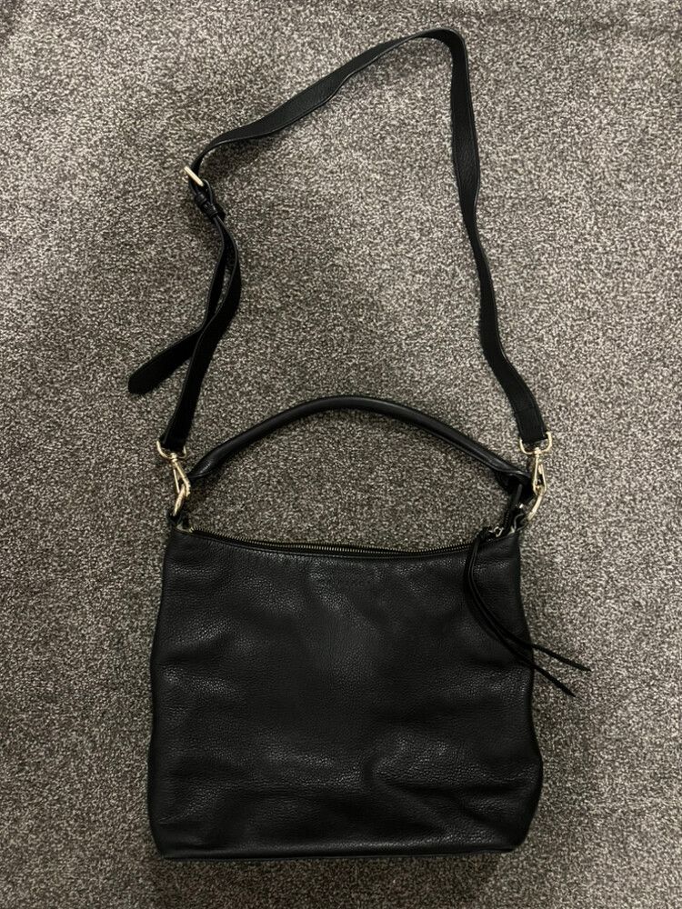 Leather Handbag w/adjustable strap